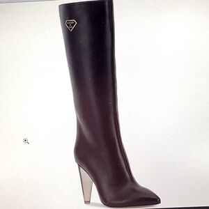 INC International Concepts Black Heeled Boots